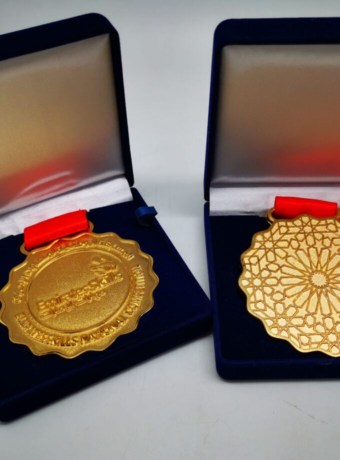 Golden Customised Medal